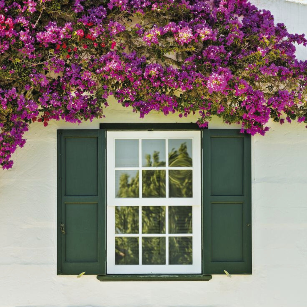 ventanas de guillotina británicas en Menorca