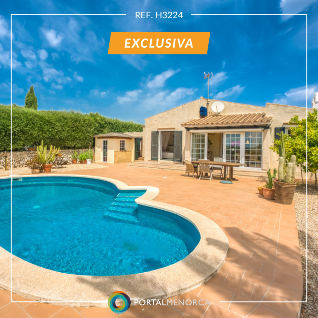 H3224 - This spectacular villa with a pool in the peaceful urbanization of Trebalúger