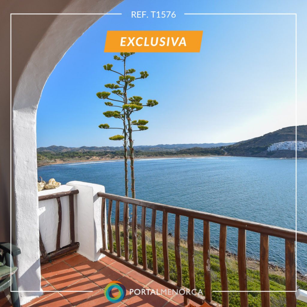 T1576 - Comenzamos con un apartamento tipo dúplex en Playas de Fornells