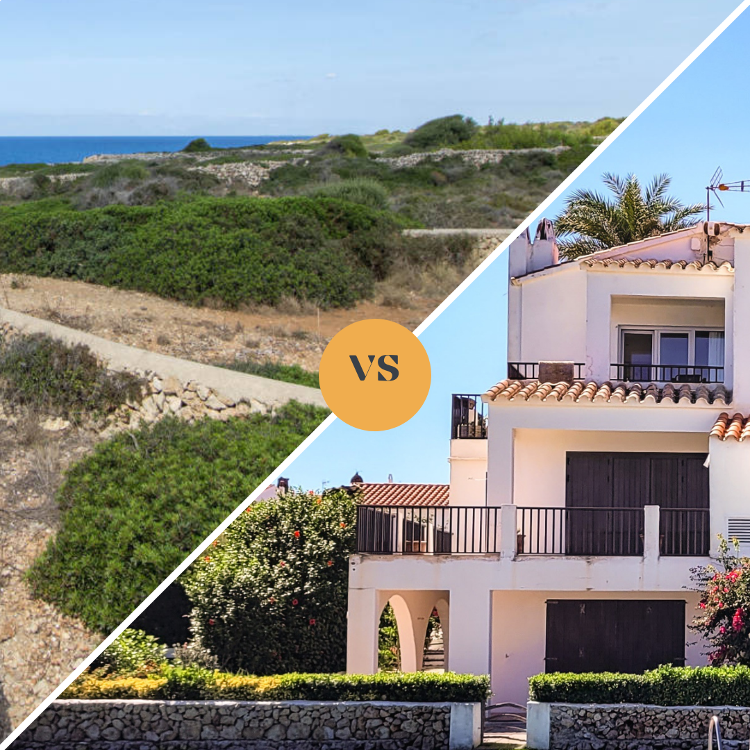 New Developments Vs Second hand properties: Advantages and Disadvantages in Menorca