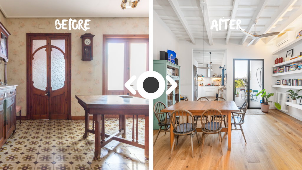 The transformation of a house in the center of Mahón