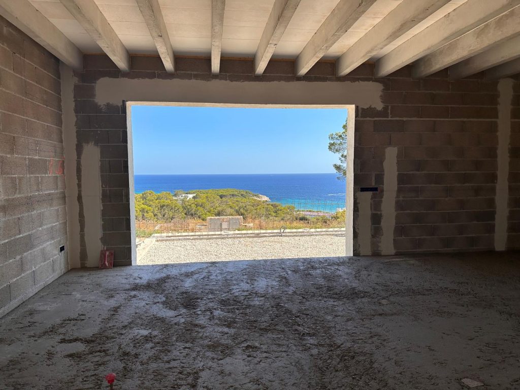 vistas al mar desde la parcela y desde su nuevo hogar en Santo Tomas