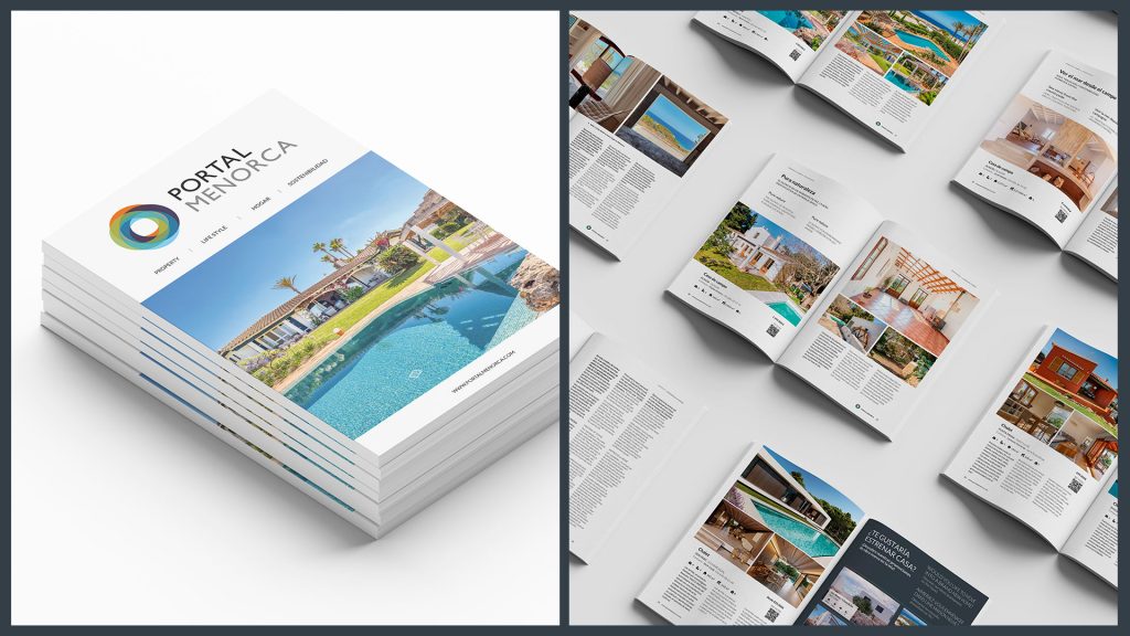 Découvrez le nouveau magazine immobilier de Portal Menorca 2025