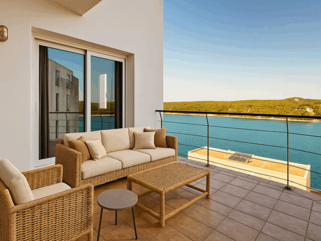 V3341 – Dúplex con vistas al mar en Mahón