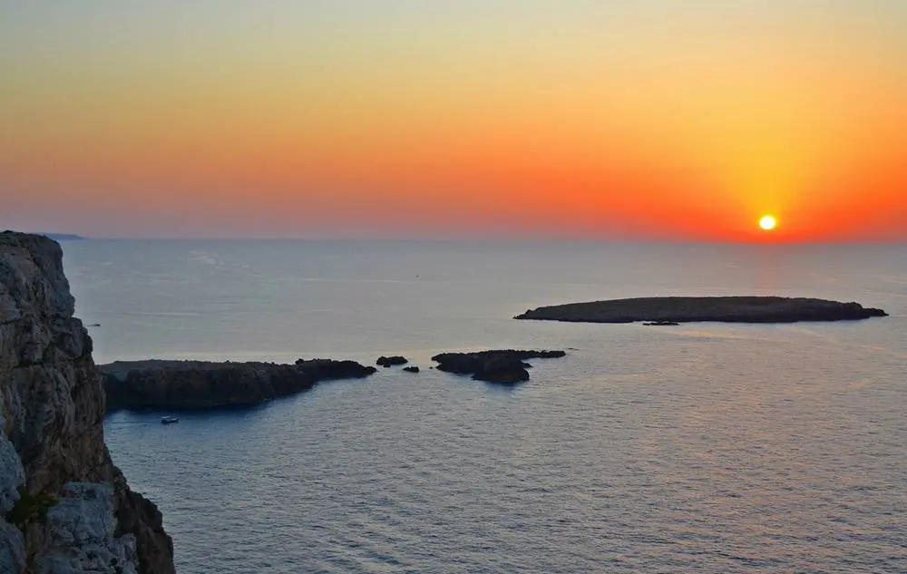Donde ver los mejores atardeceres en Menorca 