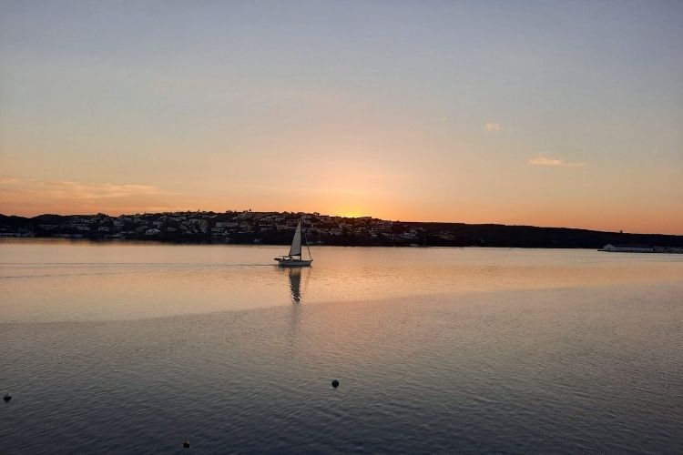 Amanecer en Menorca